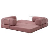 Mikasa Furniture Kiran 3 Seater Double Corduroy Compressed Sofa Bed
