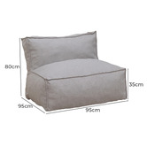 Mikasa Furniture Nevelson Outdoor Lounge Chair