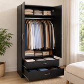 Mikasa Furniture Brooklyn 2 Door 2 Drawer Wardrobe