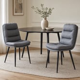 Mikasa Furniture Maiwen Faux Leather Dining Chairs