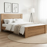 Mikasa Furniture Dark Oak Maddington Bed Frame