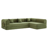 Mikasa Furniture Kiran 4 Seater King Compressed Modular Sofa Bed
