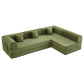 Mikasa Furniture Kiran 4 Seater King Compressed Modular Sofa Bed