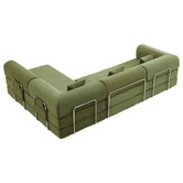 Mikasa Furniture Kiran 4 Seater King Compressed Modular Sofa Bed
