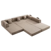 Mikasa Furniture Kiran 4 Seater King Compressed Modular Sofa Bed