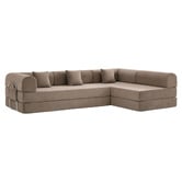Mikasa Furniture Kiran 4 Seater King Compressed Modular Sofa Bed