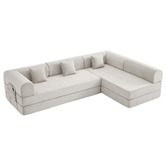 Mikasa Furniture Kiran 4 Seater King Compressed Modular Sofa Bed