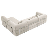 Mikasa Furniture Kiran 4 Seater King Compressed Modular Sofa Bed