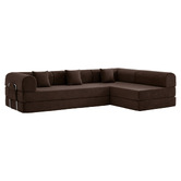 Mikasa Furniture Kiran 4 Seater King Compressed Modular Sofa Bed