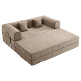 Mikasa Furniture Kiran 4 Seater King Compressed Modular Sofa Bed