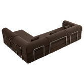 Mikasa Furniture Kiran 4 Seater King Compressed Modular Sofa Bed