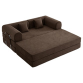 Mikasa Furniture Kiran 4 Seater King Compressed Modular Sofa Bed
