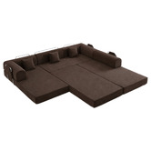 Mikasa Furniture Kiran 4 Seater King Compressed Modular Sofa Bed
