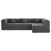 Mikasa Furniture Kiran 4 Seater King Compressed Modular Sofa Bed