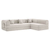 Mikasa Furniture Kiran 4 Seater King Compressed Modular Sofa Bed