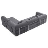 Mikasa Furniture Kiran 4 Seater King Compressed Modular Sofa Bed