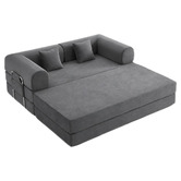 Mikasa Furniture Kiran 4 Seater King Compressed Modular Sofa Bed