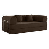 Mikasa Furniture Kiran 3 Seater Double Corduroy Sofa Bed