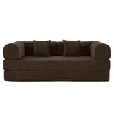 Mikasa Furniture Kiran 3 Seater Double Corduroy Sofa Bed