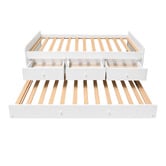 Mikasa Furniture Evren Single Bed Frame with Trundle &amp; Drawers