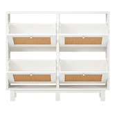 Mikasa Furniture Teo 4 Door Shoe Cabinet