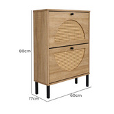 Mikasa Furniture Kashi 2 Door Shoe Cabinet