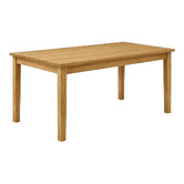 Mikasa Furniture 6 Seater Zarrah Rubberwood Dining Table &amp; Chair Set