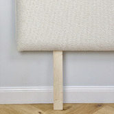 By Designs Willow Piped Boucle Queen Bedhead