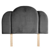 By Designs Sheera Velvet King Bedhead