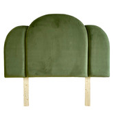 By Designs Sheera Velvet King Bedhead