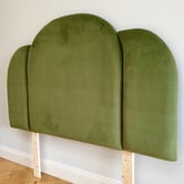 By Designs Sheera Velvet Single Bedhead