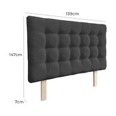 By Designs Caccini Boucle Double Bedhead