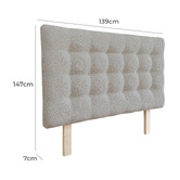 By Designs Caccini Boucle Double Bedhead