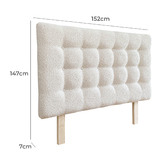 By Designs Caccini Boucle Queen Bedhead