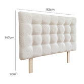 By Designs Caccini Boucle Single Bedhead