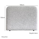 By Designs Krissel Upholstered Bedhead
