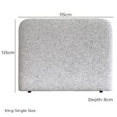 By Designs Krissel Upholstered Bedhead