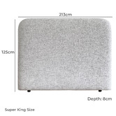 By Designs Krissel Upholstered Bedhead