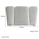 By Designs Bettina Boucle Bedhead