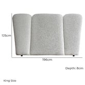 By Designs Bettina Boucle Bedhead