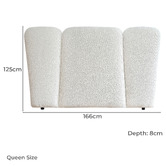 By Designs Bettina Boucle Bedhead