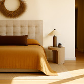 By Designs Isla Deluxe Double Upholstered Bedhead