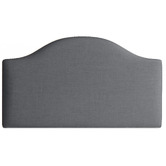 By Designs Chambray Upholstered Single Bedhead