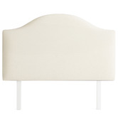 By Designs Chambray Upholstered Single Bedhead