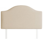 By Designs Chambray Upholstered Single Bedhead