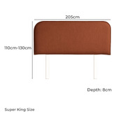 By Designs Louella II Upholstered Bedhead with Slipcover