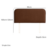 By Designs Louella II Upholstered Bedhead with Slipcover