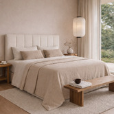 By Designs Bree Jacquard King Single Bedhead