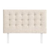 By Designs Isla Deluxe Upholstered Double Bedhead