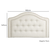 By Designs Isaac Upholstered King Bedhead